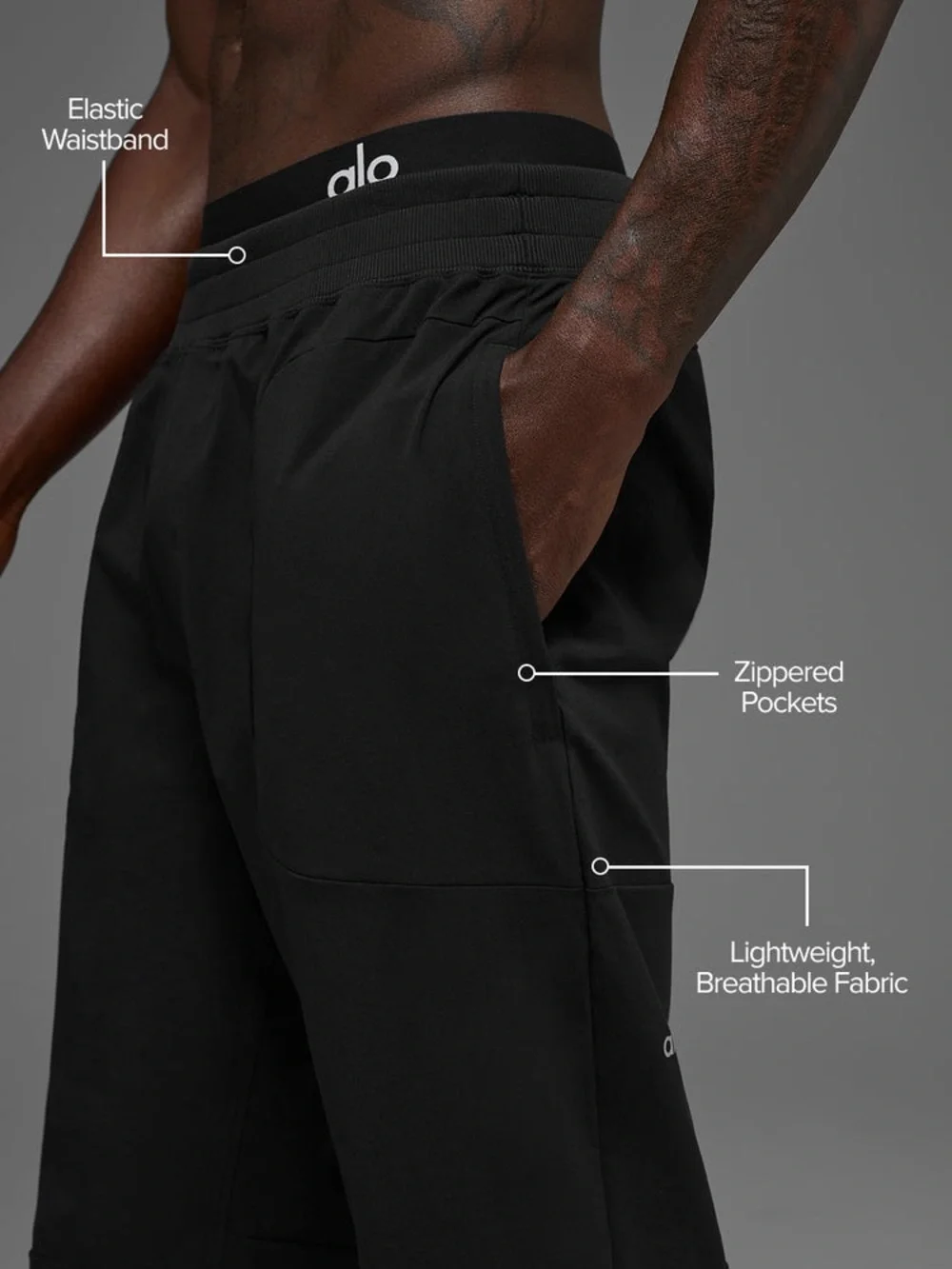 ALO Yoga Men's Co-Op Pant 2XL LONG